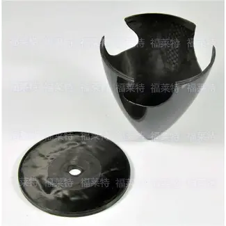 HY MODEL ACCESSORIES ACE CARBON FIBRE SPINNER   83mm 3 1/4" 3BL   (1PK)