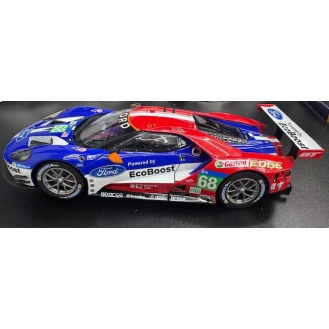 CARRERA FORD GT ECOBOOST RACE CAR SCRTATCH & DENT NO PACKAGE