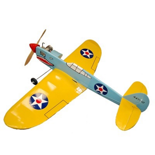 BRODAK CONTROL LINE P-40 Tiger Shark Kit  .09 - .19