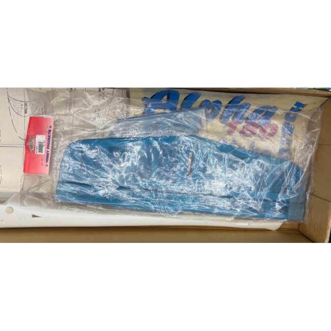 PROTECH ALPHA 1800mm ARF GLIDER WITH EXTRA BONUS CTR WING SECTION & PROMETHIUS TAIL SET AS PER PHOTOS