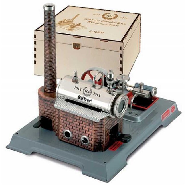 Wilesco D 10/100 Steam Engine, Aniversary Edition