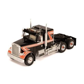 IXO MODELCARS IXO Models 1/43 FREIGHTLINER FLC 120 64 T 1977 Yellow (with sleeper) Black