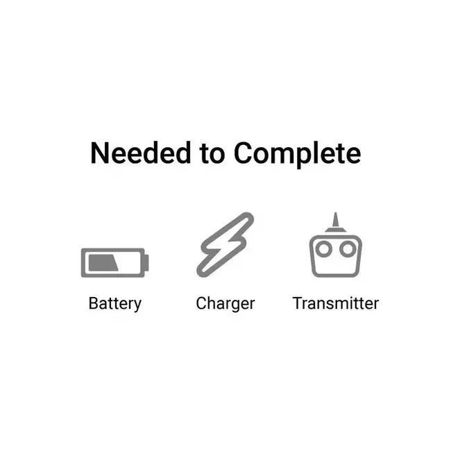 E-Flite UMX Eratix 3D 450mm Flat Foamy, BNF Basic and SAFE