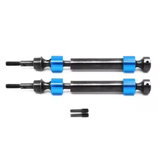 TRAXXAS RACE 1 PAIR Hardened Steel Splined CVD Drive Shaft 5451X For Traxxas 1/10 Maxx E-MAXX T-MAXX  SUMMIT