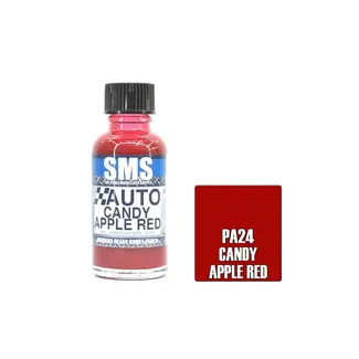SMS PAINTS SMS PA22 Auto Colour CANDY APPLE RED 30ml