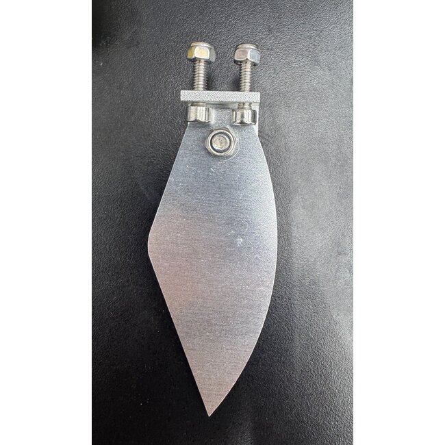 HY ALUMINIUM TURN FIN /  BOAT STABILIZERS 90 CLASS - 26CC  1 PCE