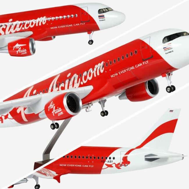 AJB Air Asia A320-200 Plane 1/150