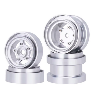 TAMIYA RACE TAMIYA REAR ALUMINIUM WHEELS   FOR THE FROG HORNET GRASSHOPPER ETC