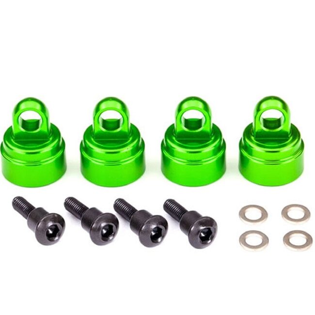 TRAXXAS ALUMINIUM SHOCK CAPS ANODIZED