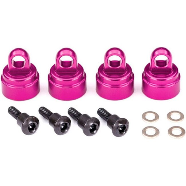 TRAXXAS ALUMINIUM SHOCK CAPS ANODIZED