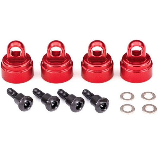 TRAXXAS ALUMINIUM SHOCK CAPS ANODIZED
