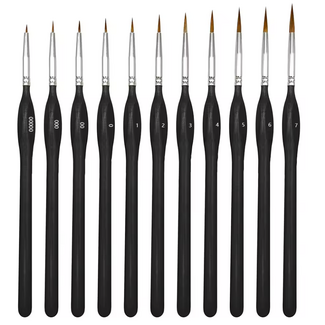 ACE IMPORTS ACE 11pcs Paint Detail Brush set