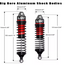 RACE TRAXXAS SHOCK UPGRADE ALUMINIUM TO SUIT 4X4 1/10TH VEHICLES