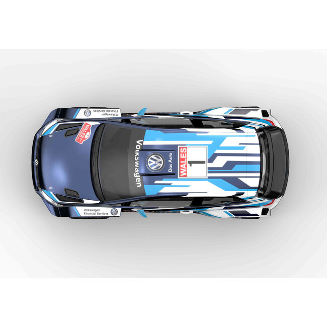 MJX 1/10 Hyper Go Volkswagen Polo R WRC 2015 Brushless 2S RC Car (Battery & Charger included)