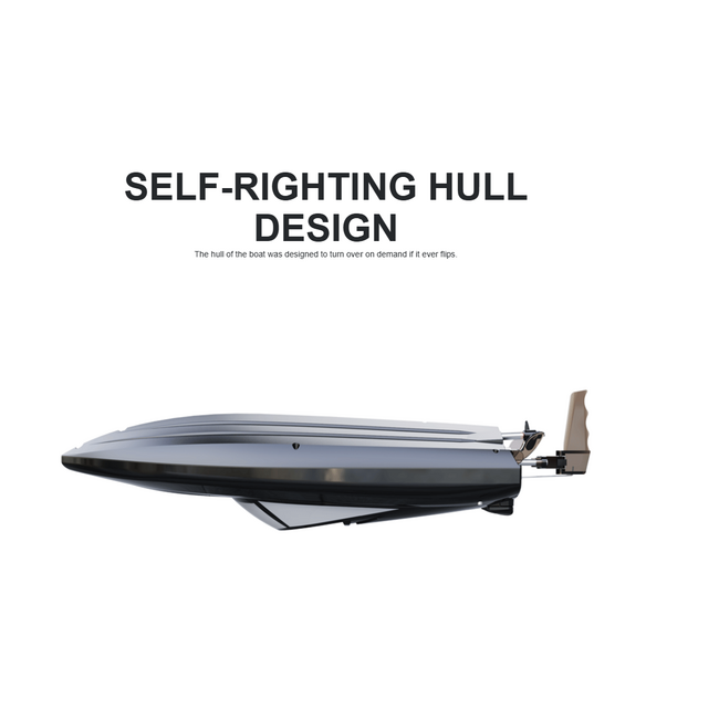 UDIRC RC Boat UDI034 2.4Ghz 13′′ Skater Boat Black