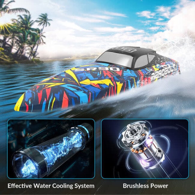 Volantex 79805 Vector SR90 900mm Brushless Boat ARTR