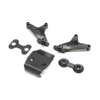 LOSI TLR Wing Mount Set, Front Bumper, 22X