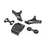 TLR Wing Mount Set, Front Bumper, 22X