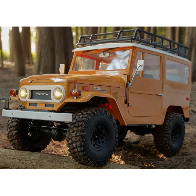FMS TOYOTA LAND CRUISER FJ40 YELLOW RS 1/10 SCALE RTR RC ROCK CRAWLER