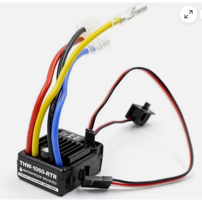 TORNADO SPEED CONTROLLER Brushed WP 60amp ESC with Tamiya plug