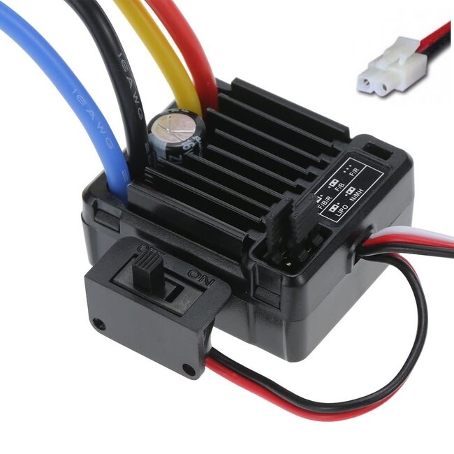 TORNADO SPEED CONTROLLER Brushed WP 60amp ESC with Tamiya plug