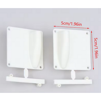HY MODEL ACCESSORIES HY SERVO WING MOUNT SUITS  MOST 17 gram SERVOS  BODY WIDTH OF  30mm ( EXCLUDING LUGS )