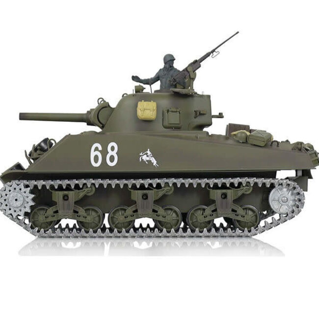 Henglong 3898-1-P M4A3 Sherman R/C Tank RTR 7.0 PRO Version 1/16