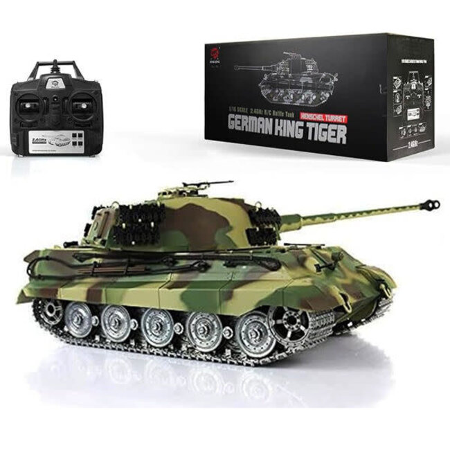 Henglong 3888A-1-P King Tiger R/C Tank RTR PRO Version 1/16