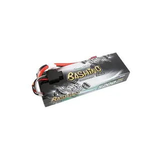 GENS ACE Gens Ace 2S Bashing 5200mAh 7.4V 35C Hardcase/Hardwired LiPo Battery (Deans)