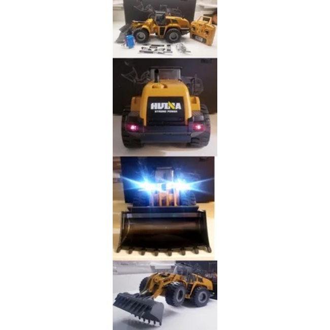 Huina 1:14 2.4G 10Ch RC Front End Loader METAL
