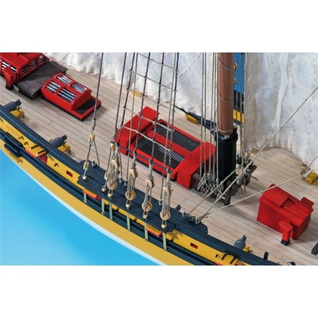 Artesania 1/50 Le Renard French Cutter Wooden Ship Model [22401]