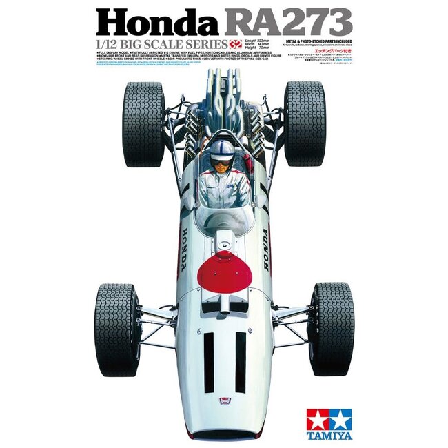 TAMIYA 1/12 HONDA RA273 W/PHOTO EDGED PARTS