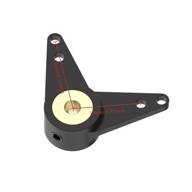 RACE BOAT RUDDER ARM