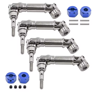 Race RACE MINI MAXX STAINLESS STEEL UNIVERSAL DRIVESHAFTS 4PCS