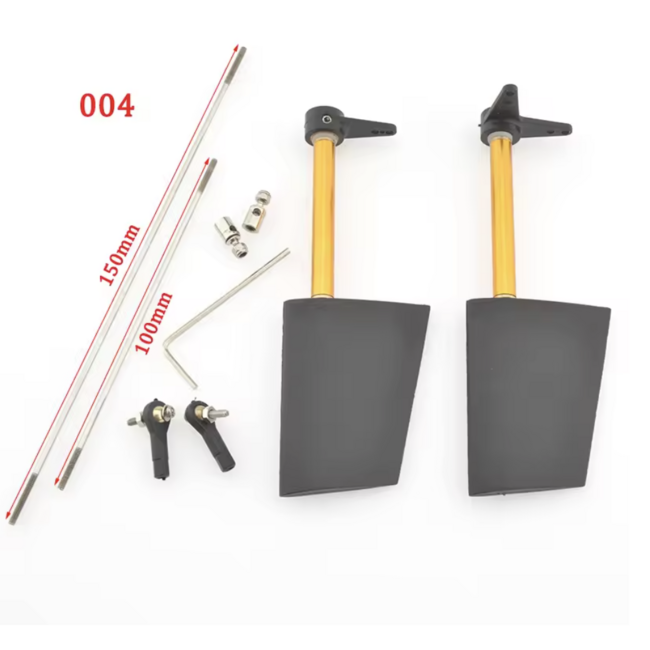 RACE Boat Nylon Dual Steering Rudder