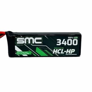 SMC SMC HCL-HP 11.1V-3400mAh-80C Flight Pack TPLUG