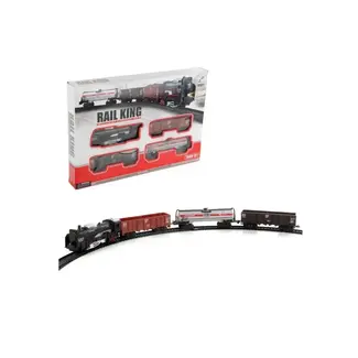 ACE IMPORTS Rail King Train Set 19033-4 Black (WR)
