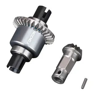 FONZON Fonzon Full Metal Rear Diff with Rear Input Pinion, Arrma Grom