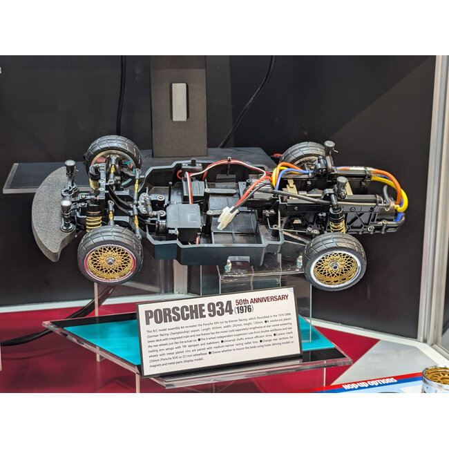 **** PRE ORDER 2ND QTR 2026 ****  Tamiya 1/10 R/C Porsche 934 (1976) 50th Anniversary