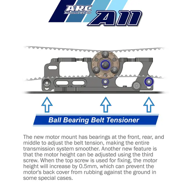 ARC A11 1/10th Electric Touring Car Kit