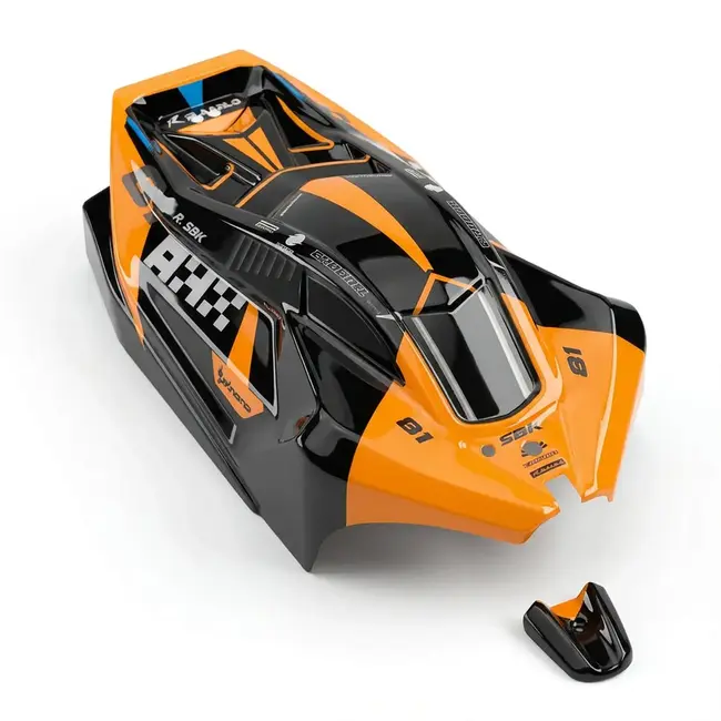 RLAARLO 1/10 SBK ORANGE BODY #81