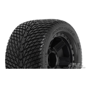 PROLINE PROLINE 1 pr ROAD RAGE 3.8 PRE MOUNTED DESPERADO 1/2 OFFSET 17MM HEX M2 COMPOUND