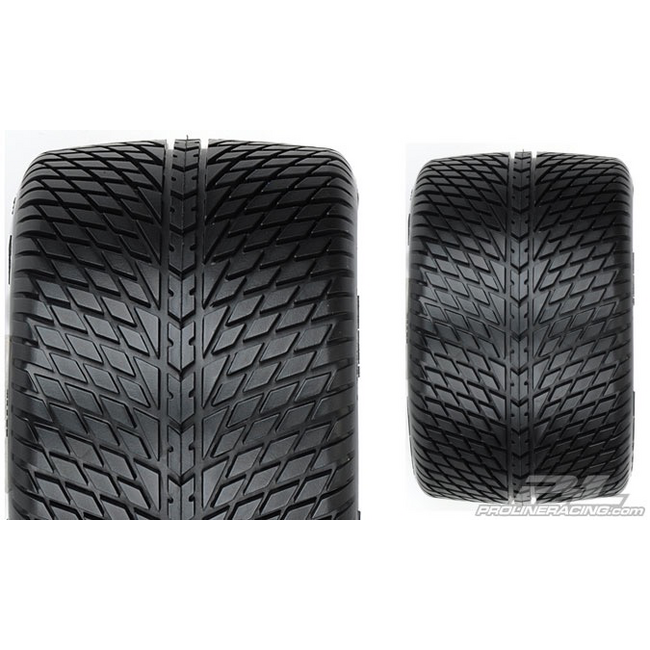 PROLINE 1 pr ROAD RAGE 3.8 PRE MOUNTED DESPERADO 1/2 OFFSET 17MM HEX M2 COMPOUND