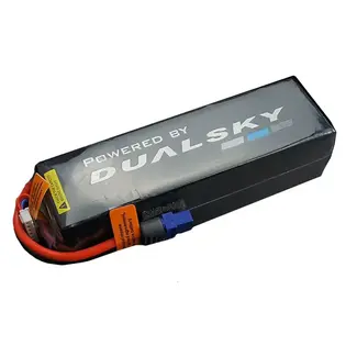 DUAL SKY Dualsky 5050mah 5S 18.5v 50C HED Lipo Battery with XT60 Connector
