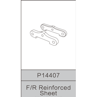 MJX MJX Front & Rear Chassis Brace [14207/14208]