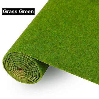 EVEMODEL EVEMODEL GRASS MAT GREEN 400 X 1000mm  ROLL