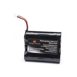 SPEKTRUM Spektrum 6600mAh 1S 3.7v Transmitter Battery suit NX6, NX8, NX10, IX12