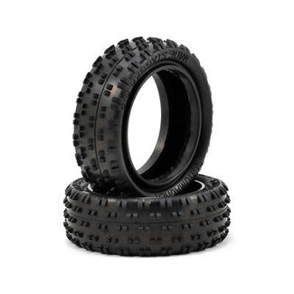 Schumacher RC Schumacher Wide Stagger rib Yellow -1/10 Front 4WD