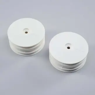 LOSI TLR Front Wheel, White, 2pcs, 22X-4