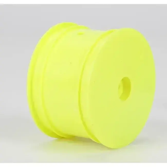 TLR Rear Wheel, Yellow, 2pcs, 22 5.0 SR, 22X-4